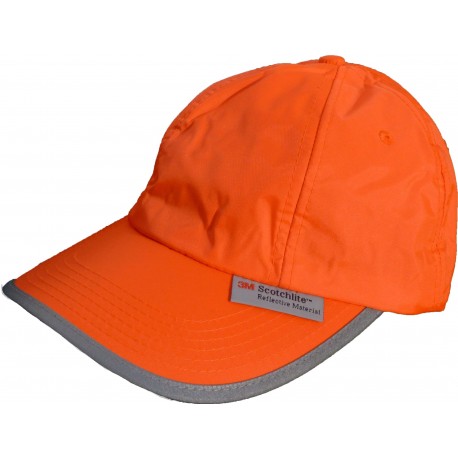 Casquette CAP orange fluo